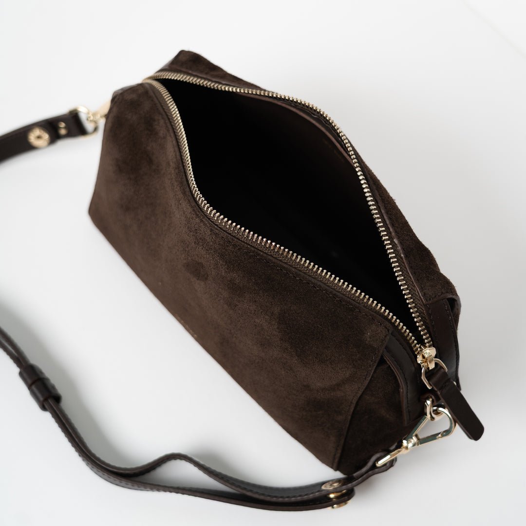 Light Shoulder - Suede Mocha - ann kurz