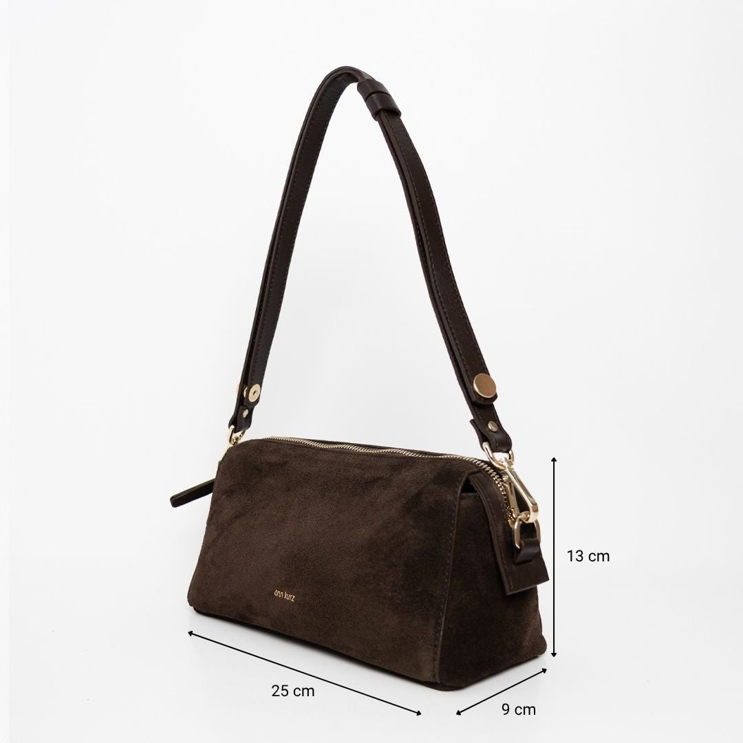 Light Shoulder - Suede Mocha - ann kurz