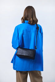 Long Square - Nappa Black - ann kurz
