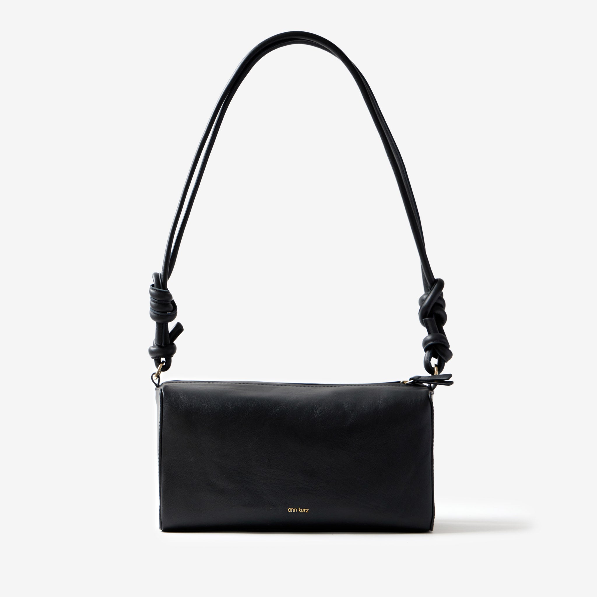 Long Square - Nappa Black - ann kurz