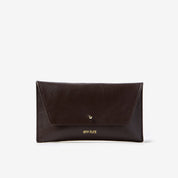 Mini Envelope - Nappa Mocha - ann kurz