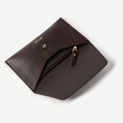 Mini Envelope - Nappa Mocha - ann kurz