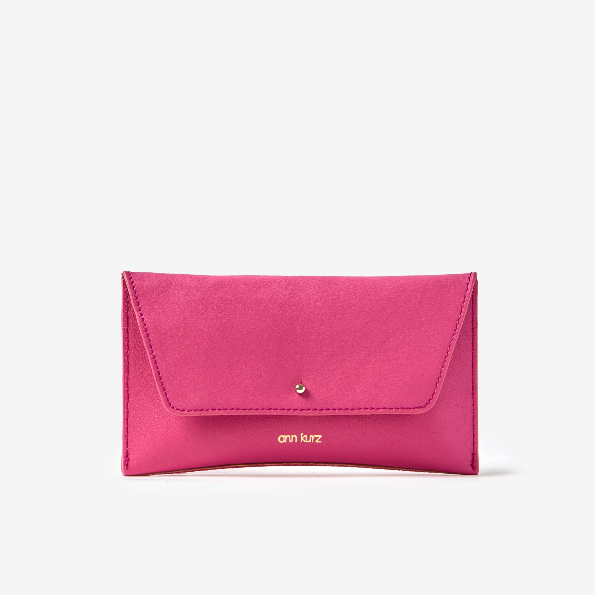 Mini Envelope - Nappa Pink - ann kurz