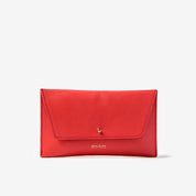 Mini Envelope - Nappa Vermilion Red - ann kurz