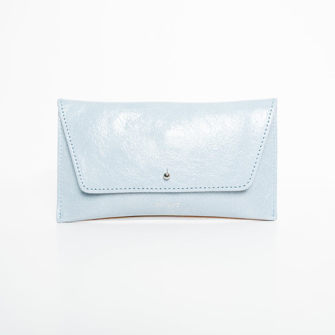 Mini Envelope - Patent Celeste - ann kurz