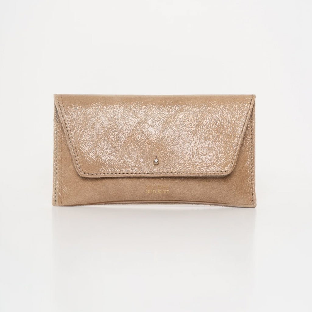 Mini Envelope - Patent Taupe - ann kurz