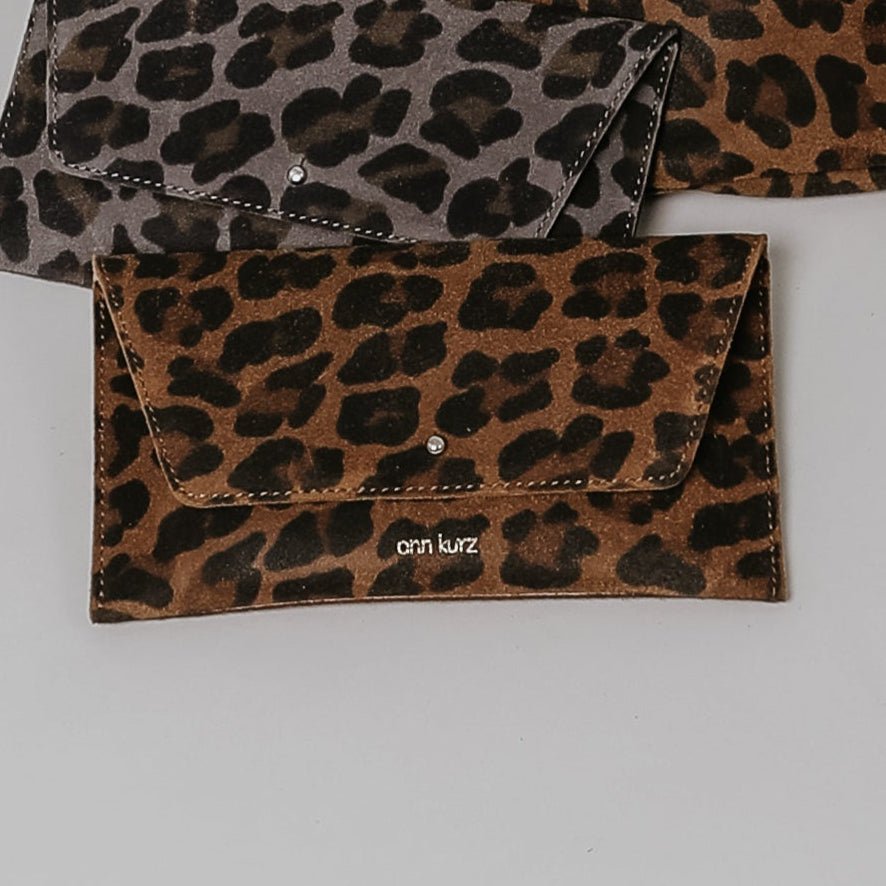 Mini Envelope Shape Wallet - Leo Brown - ann kurz
