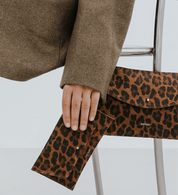 Mini Envelope Shape Wallet - Leo Brown - ann kurz