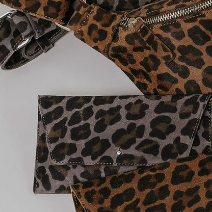 Mini Envelope Shape Wallet - Leo Grey - ann kurz