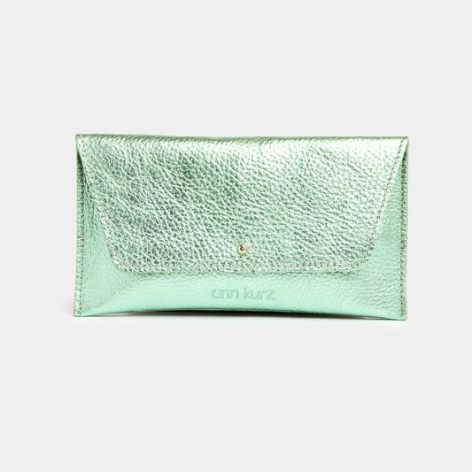 Mini Envelope Shape Wallet - Metallic Provence - ann kurz