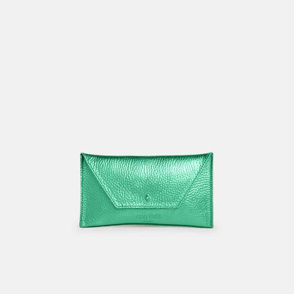 Mini Envelope Shape Wallet - Metallic Provence - ann kurz