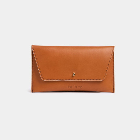 Mini Envelope Shape Wallet - Nappa Cuero - ann kurz