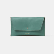 Mini Envelope Shape Wallet - Nappa Soft Menta - ann kurz