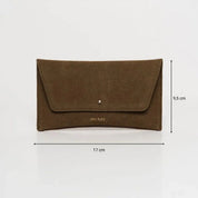 Mini Envelope - Suede Mocha - ann kurz