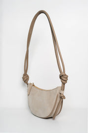 Mini Half Moon - Suede Caramelo - ann kurz