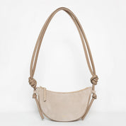 Mini Half Moon - Suede Caramelo - ann kurz