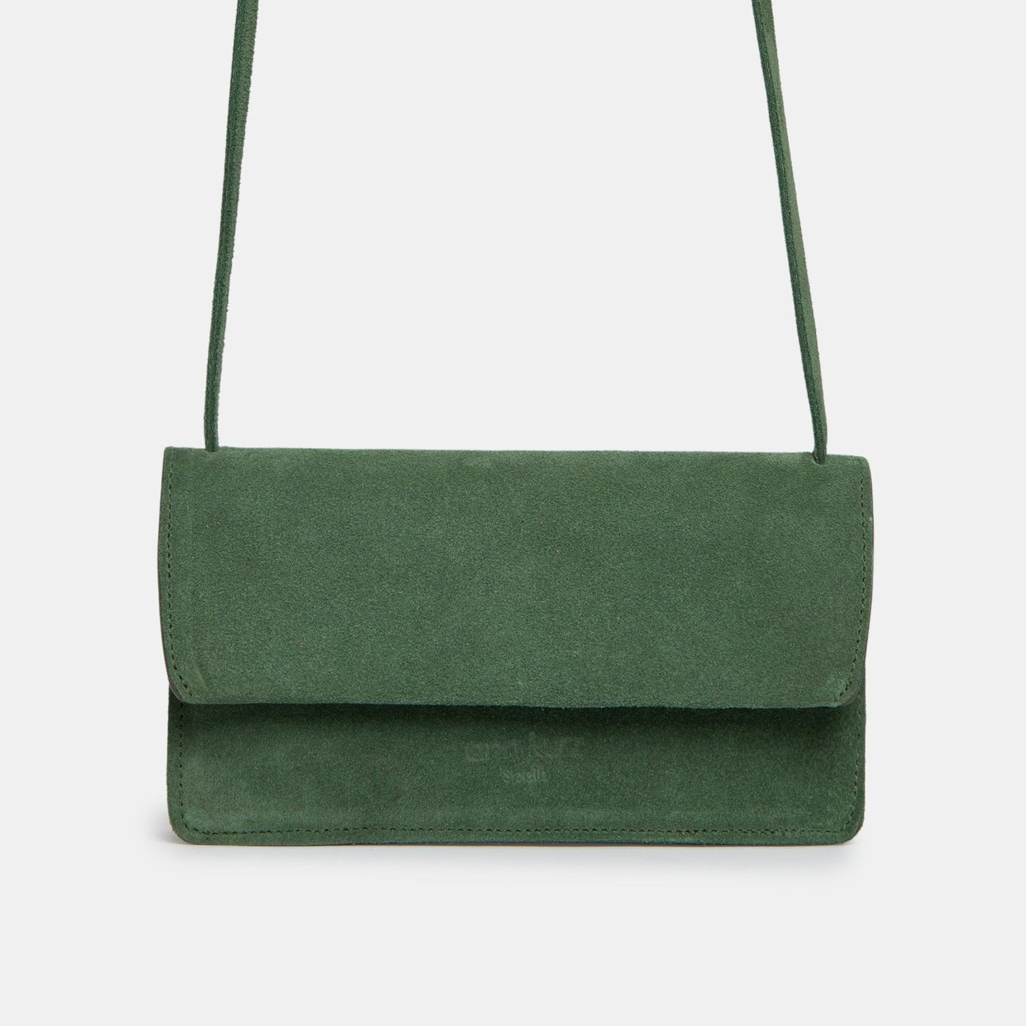 Mini Phone Bag - Suede Muschio - ann kurz