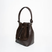 Mini Saku - Suede Mix Mocha - ann kurz