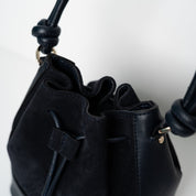 Mini Saku - Suede Mix Navy - ann kurz