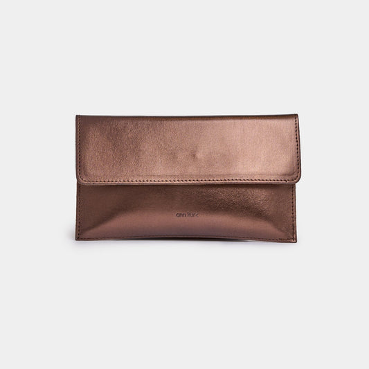 Mini Thin Clutch - Metallic Specchio Spritz (Alfeo) - ann kurz