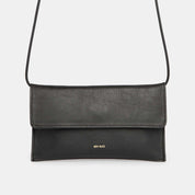Mini Thin Clutch - Nappa Black - ann kurz