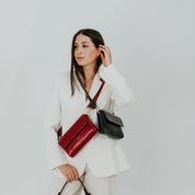 Pack Large Shape Shoulder Bag - Leo Brown - ann kurz