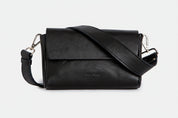 Pack Large Shape Shoulder Bag - Nappa Black - ann kurz