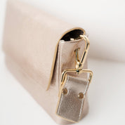 Pack Large with 2 Straps - Metallic Platin - ann kurz