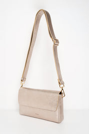 Pack Large with 2 Straps - Metallic Platin - ann kurz