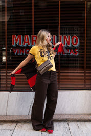 Pack Large with 2 Straps - Patent Fango - ann kurz