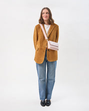 Pack Large with 2 Straps - Patent Rosa - ann kurz