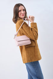 Pack Large with 2 Straps - Patent Rosa - ann kurz