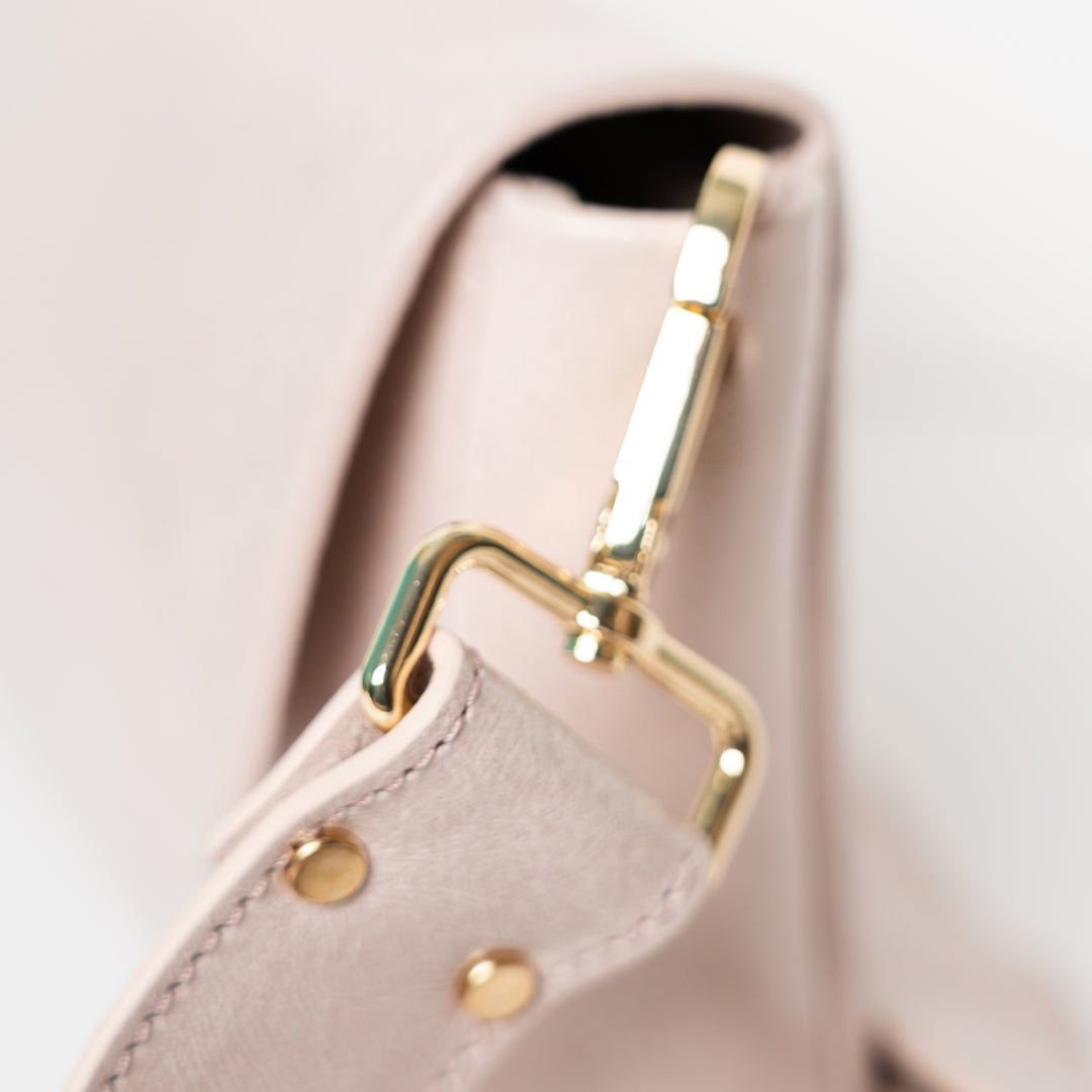 Pack Large with 2 Straps - Patent Rosa - ann kurz