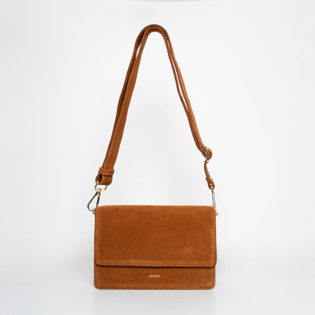 Perfect Square - Suede Brown - ann kurz