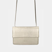 Phone Bag Medium - Metallic Champagne - ann kurz