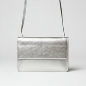 Phone Bag Medium - Metallic Platin - ann kurz