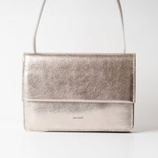 Phone Bag Medium - Metallic Platin - ann kurz