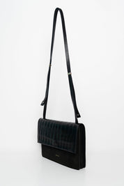 Phone Bag Medium - Mix Croco Black - ann kurz