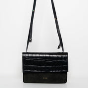 Phone Bag Medium - Mix Croco Black - ann kurz