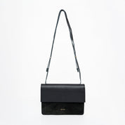 Phone Bag Medium - Nappa Suede Mix Black - ann kurz