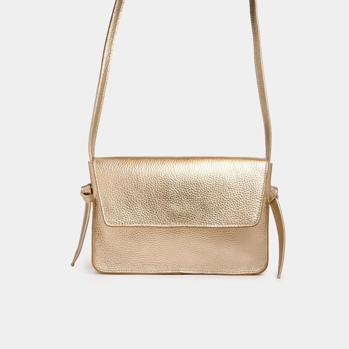 Pretty Clutch - Metallic Champagne - ann kurz