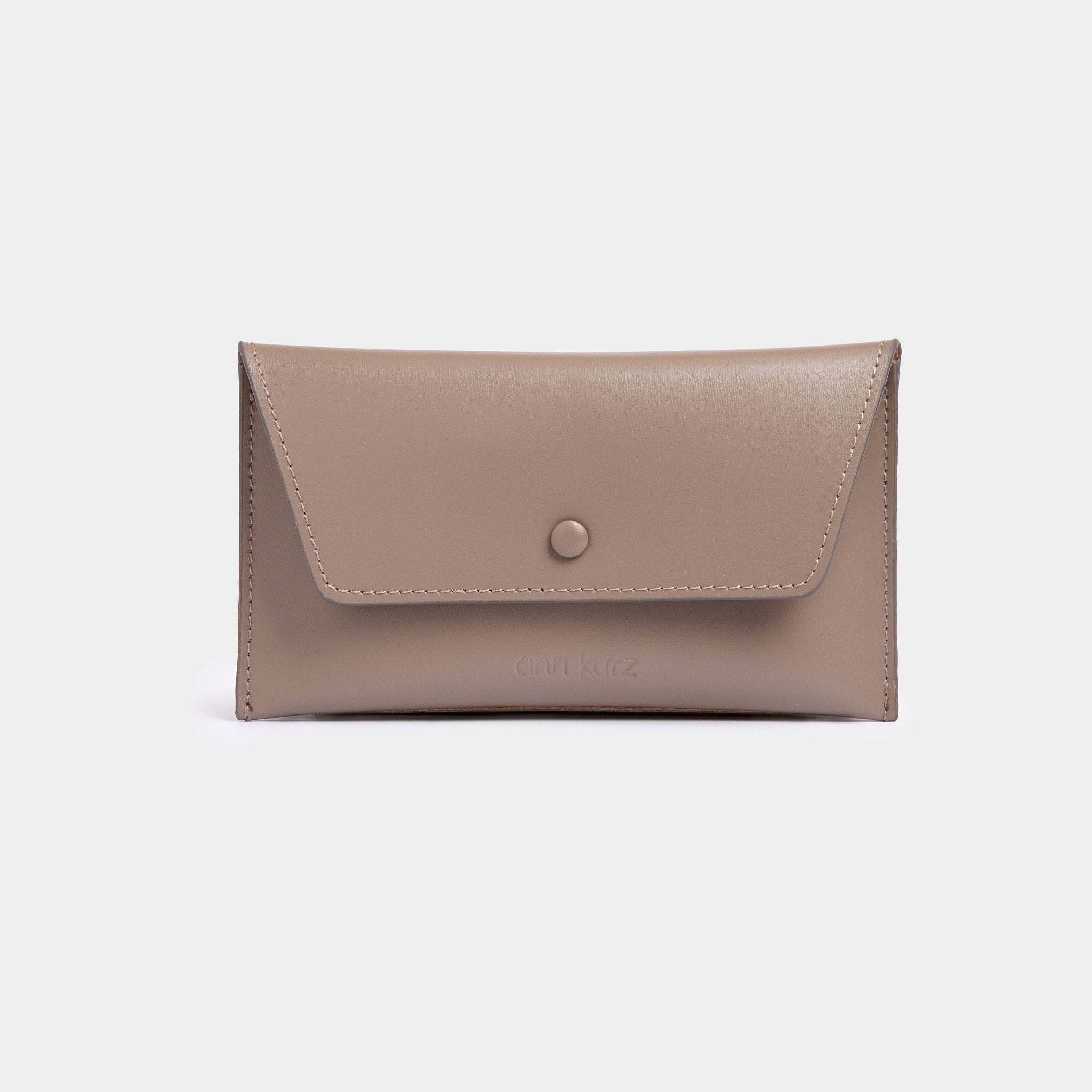 Pretty Envelope - Nappa Premium Grey - ann kurz