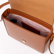 Satchel Crossbody - Nappa Premium Wine - ann kurz