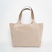 Shoulder Shopper - Suede Caramelo - ann kurz
