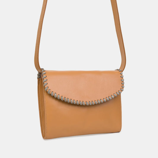 Square Shape Shoulder Bag / Fanny Pack - Savant Mandorla - ann kurz