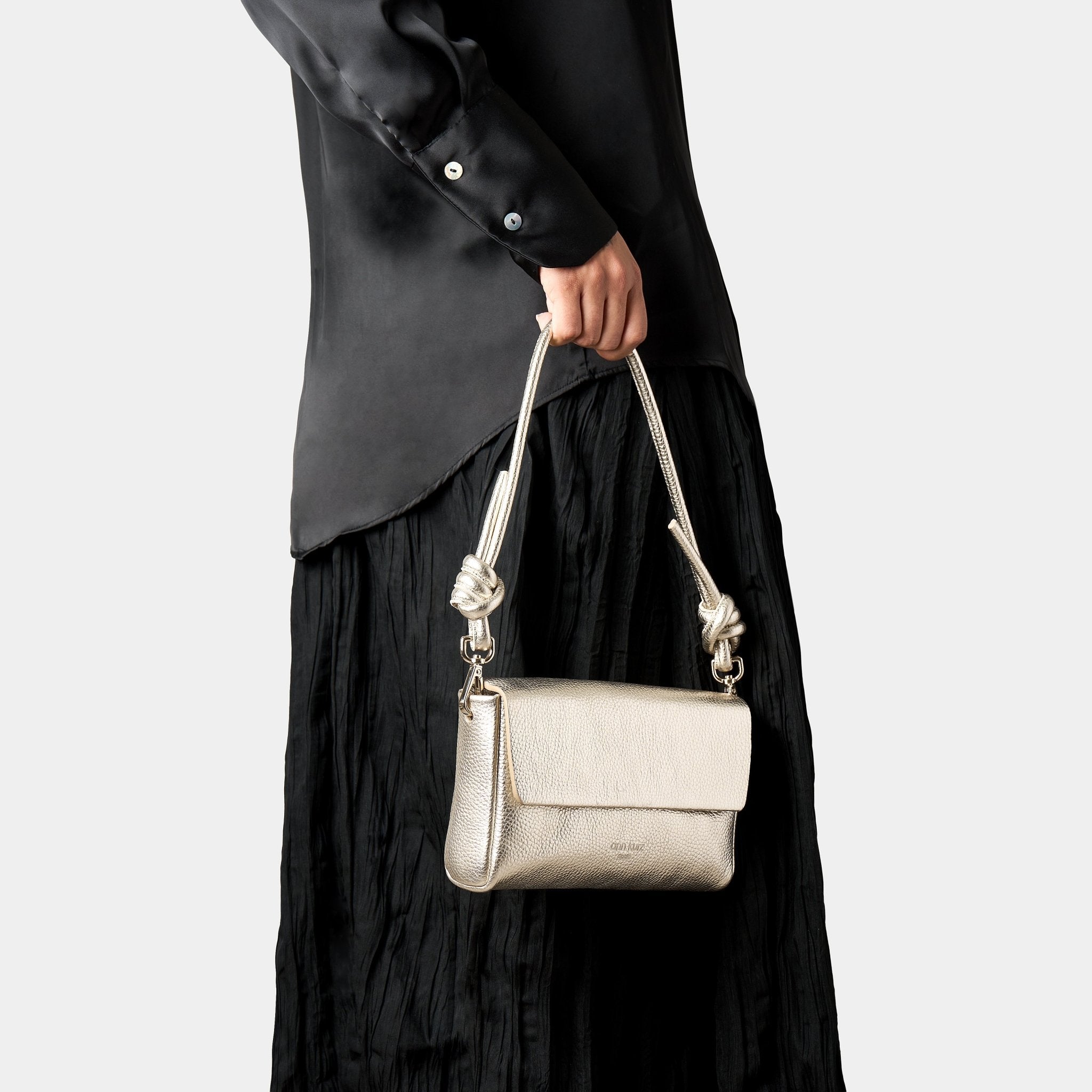 Strap Extra Pack Large - Metallic Champagne - ann kurz