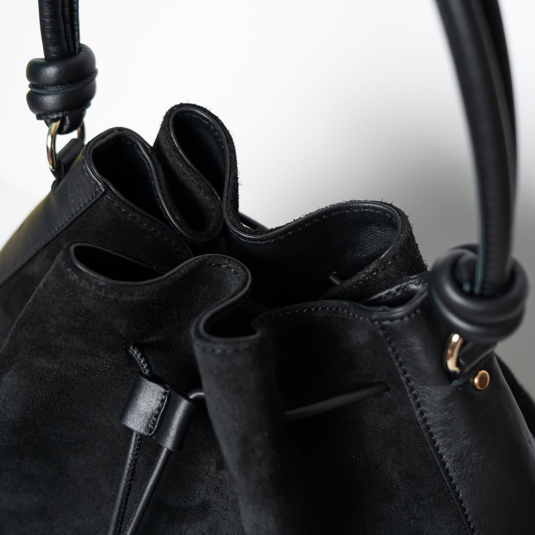 Tall Saku - Suede Black - ann kurz