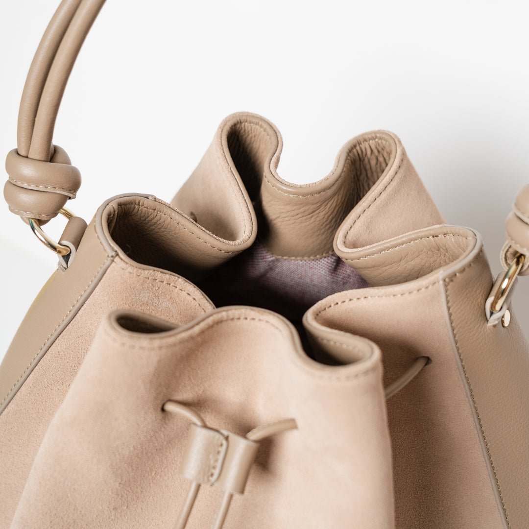 Tall Saku - Suede Caramelo - ann kurz