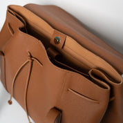 The Greatest Shopper - Grain Leather Brown - ann kurz