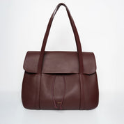 The Greatest Shopper - Grain Leather Burgundy - ann kurz